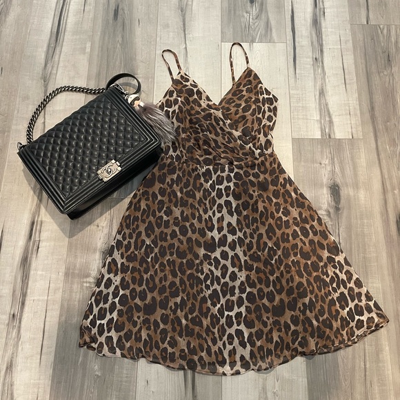 DO+BE Animal Print Dress - Picture 1 of 6